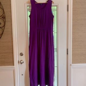 Breezy Purple Maxi Dress